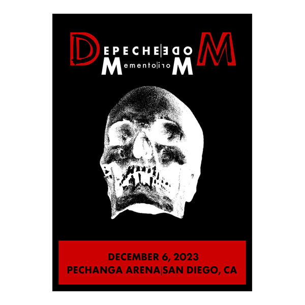 San Diego Tour Lithograph – Depeche Mode US