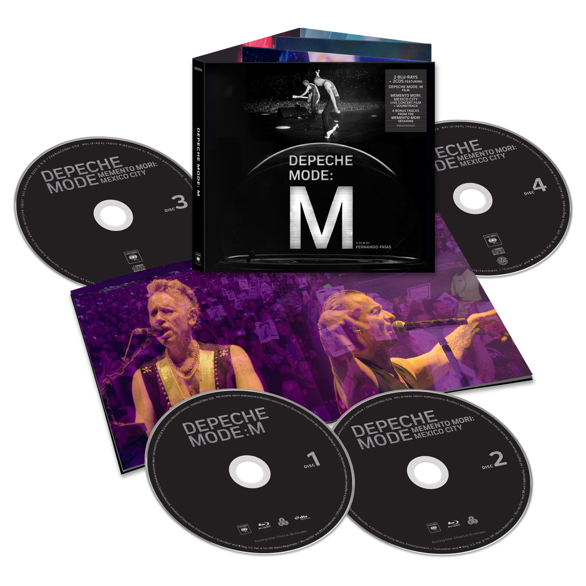 Depeche Mode: M - 2 Blu-ray + 2 CD – Depeche Mode US