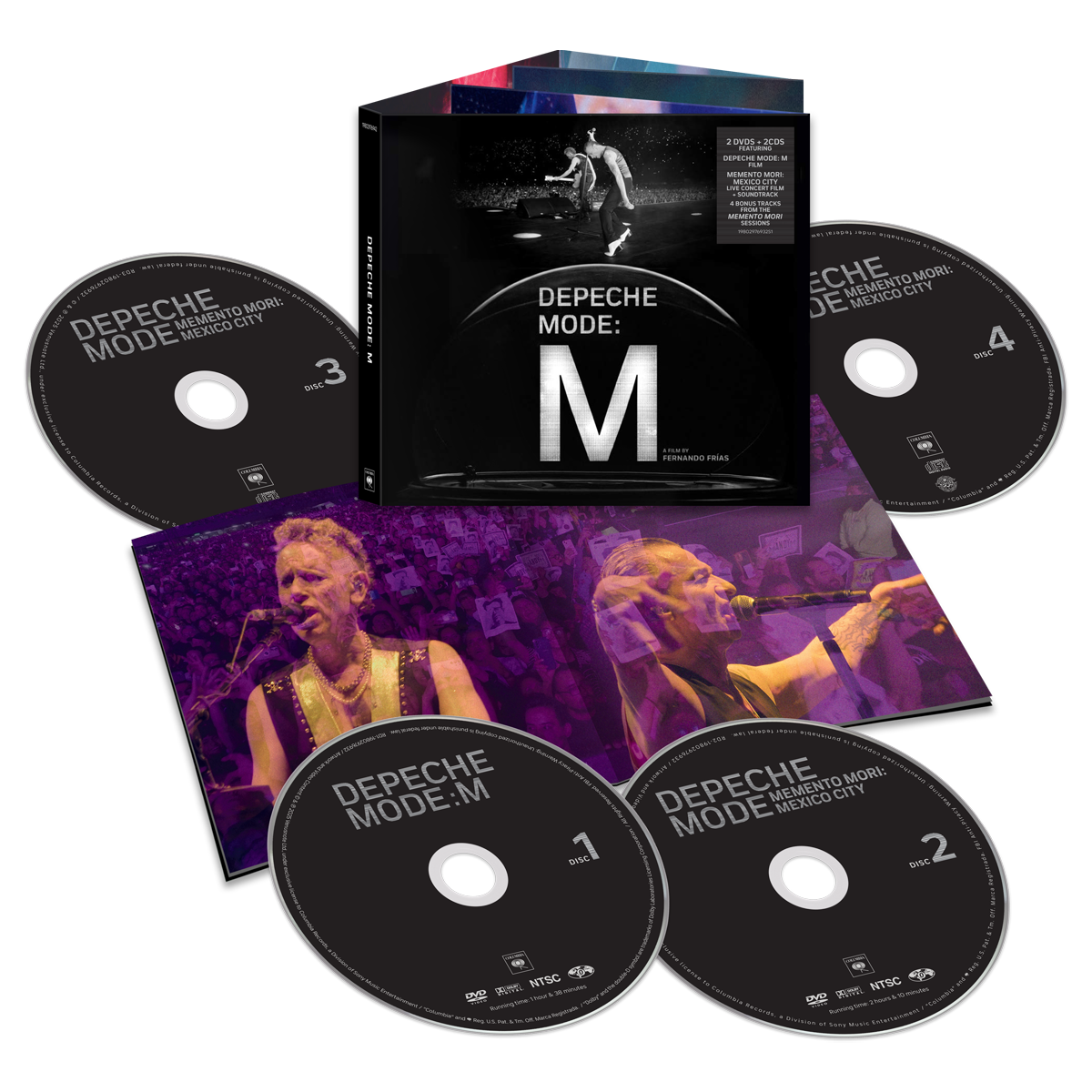 Depeche Mode: M - 2 DVD + 2 CD – Depeche Mode US Depeche Mode: M - 2 DVD + 2 CD – Depeche Mode US