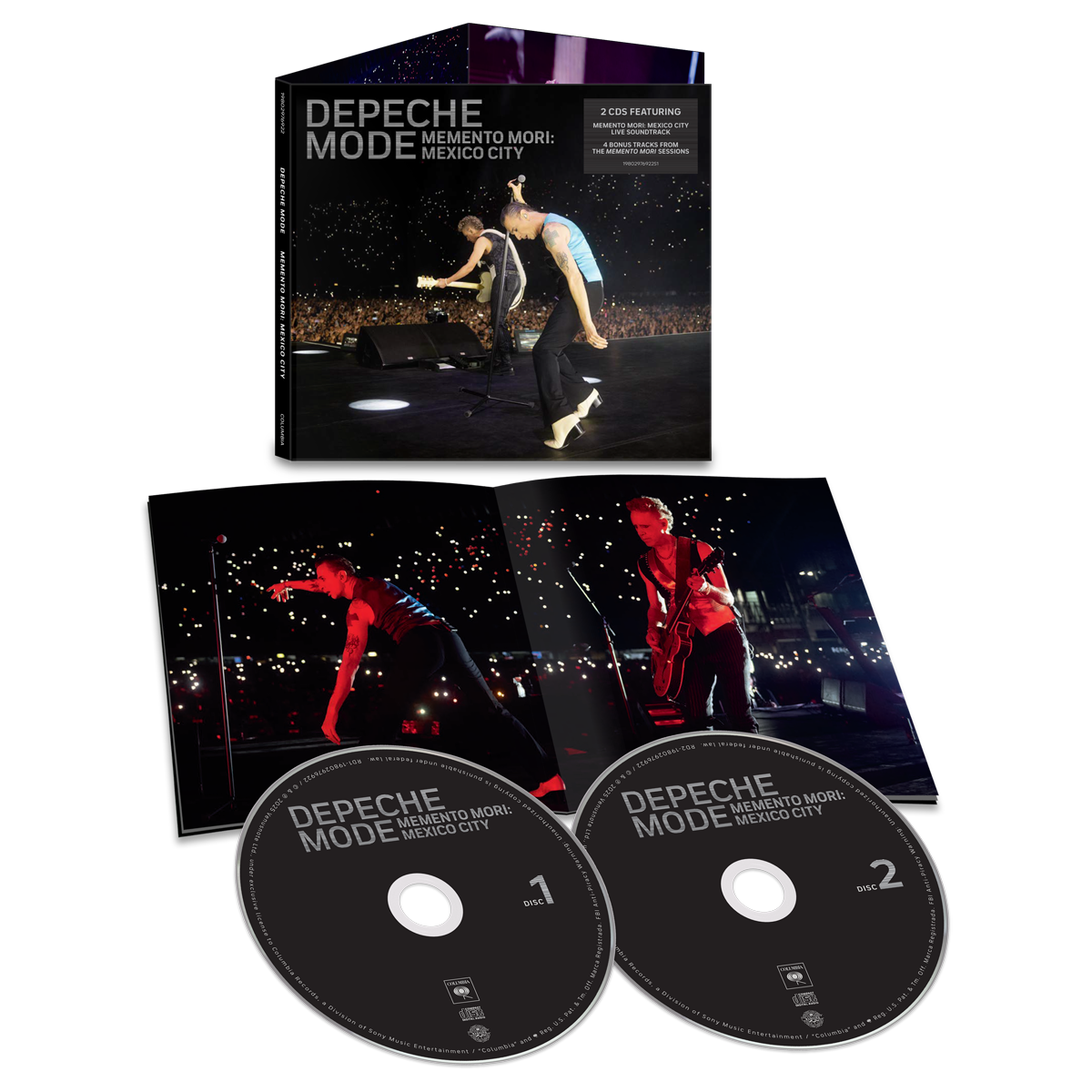Memento Mori: Mexico City - 2 CD – Depeche Mode US